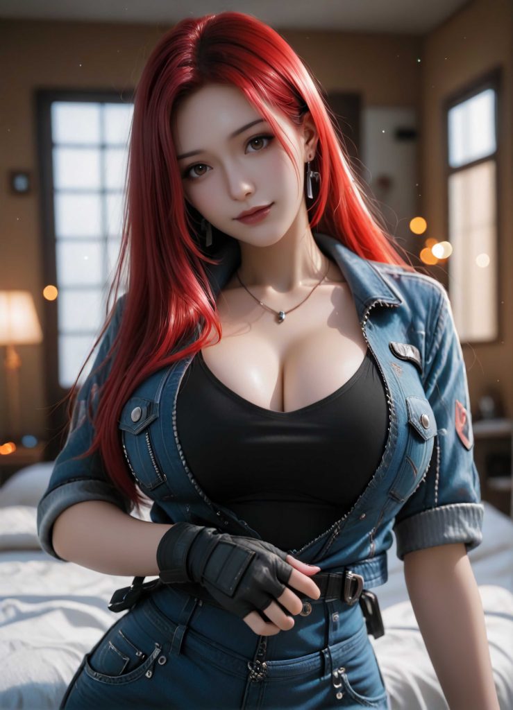 图片[2]-[灵笼-红发杰西卡瑟瑟高清系列一][112图][第二季328画] - AI国漫分享-AI国漫分享