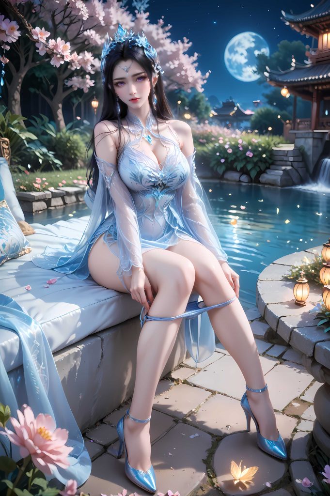 图片[3]-[AI绘画][神国之上-叶婵宫高清系列一][91图][第二季237画] - AI国漫分享-AI国漫分享