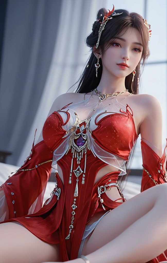 [AI绘画][完美世界-火灵儿高清系列十八][226图][第二季199画] - AI国漫分享-AI国漫分享