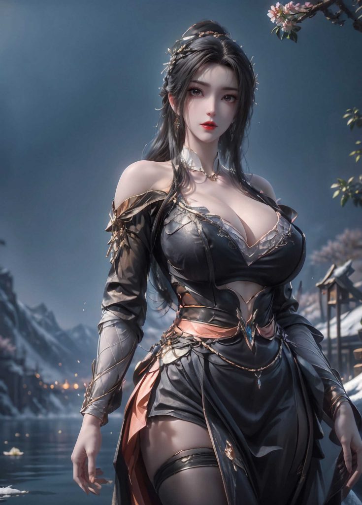 [AI绘画][百炼成神-朱千凝高清系列一][144图][第二季209画] - AI国漫分享-AI国漫分享