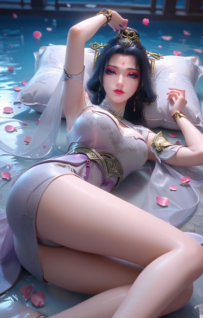 氪金玩家-梅妃-56图-第3季805画-AI国漫分享